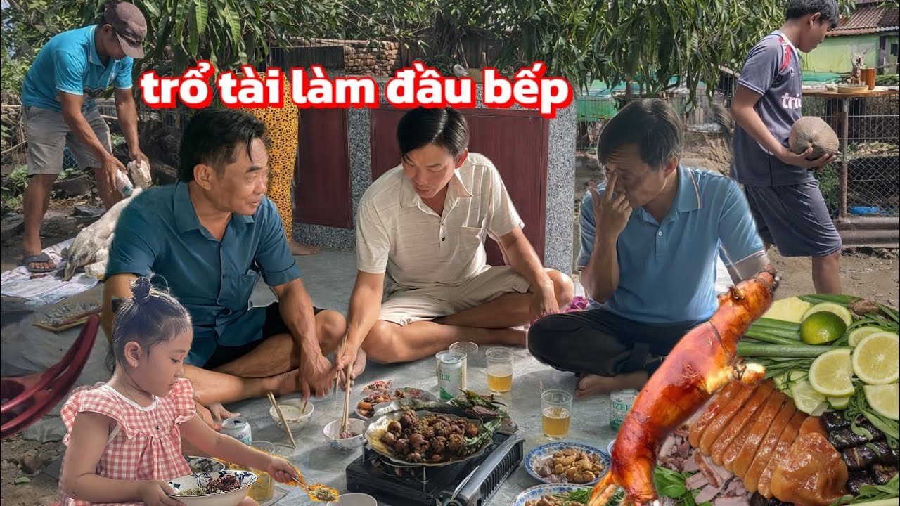 Cầy Tơ Hấp Riềng Mẻ Đãi Cô Út Khả Miền Quê