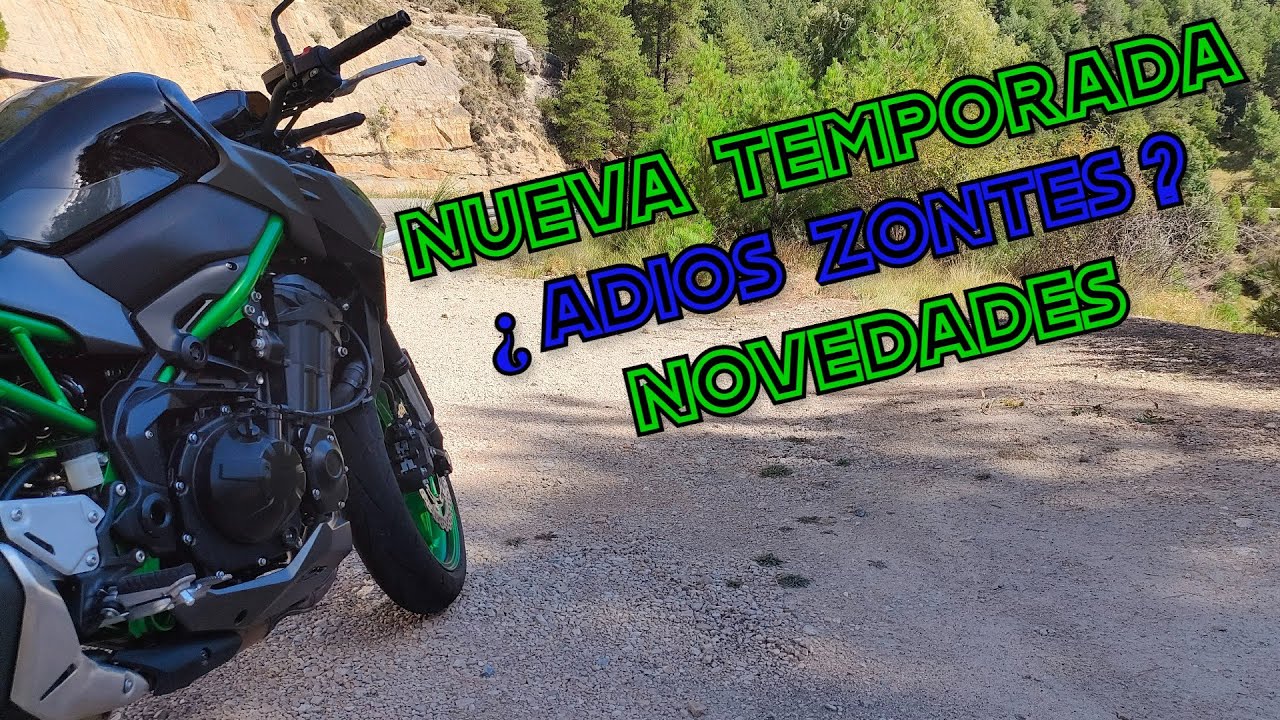 KAWASAKI Z900 Y ZONTES G1 &iquest;QUE TRAIGO ESTA TEMPORADA?