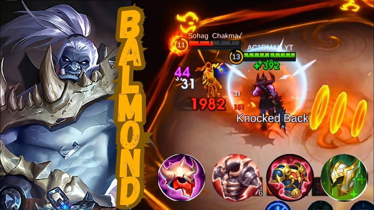 Balmond Tank Build is Unkillable | Best Build 2024 | Mobile Legends - mlbb