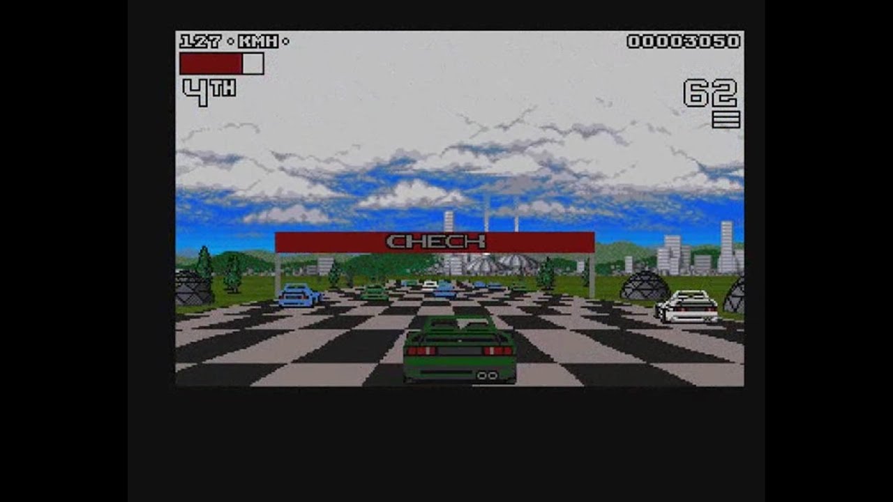 Lotus III The Ultimate Challenge Amiga (Level 1 (Easy) 7 Races)