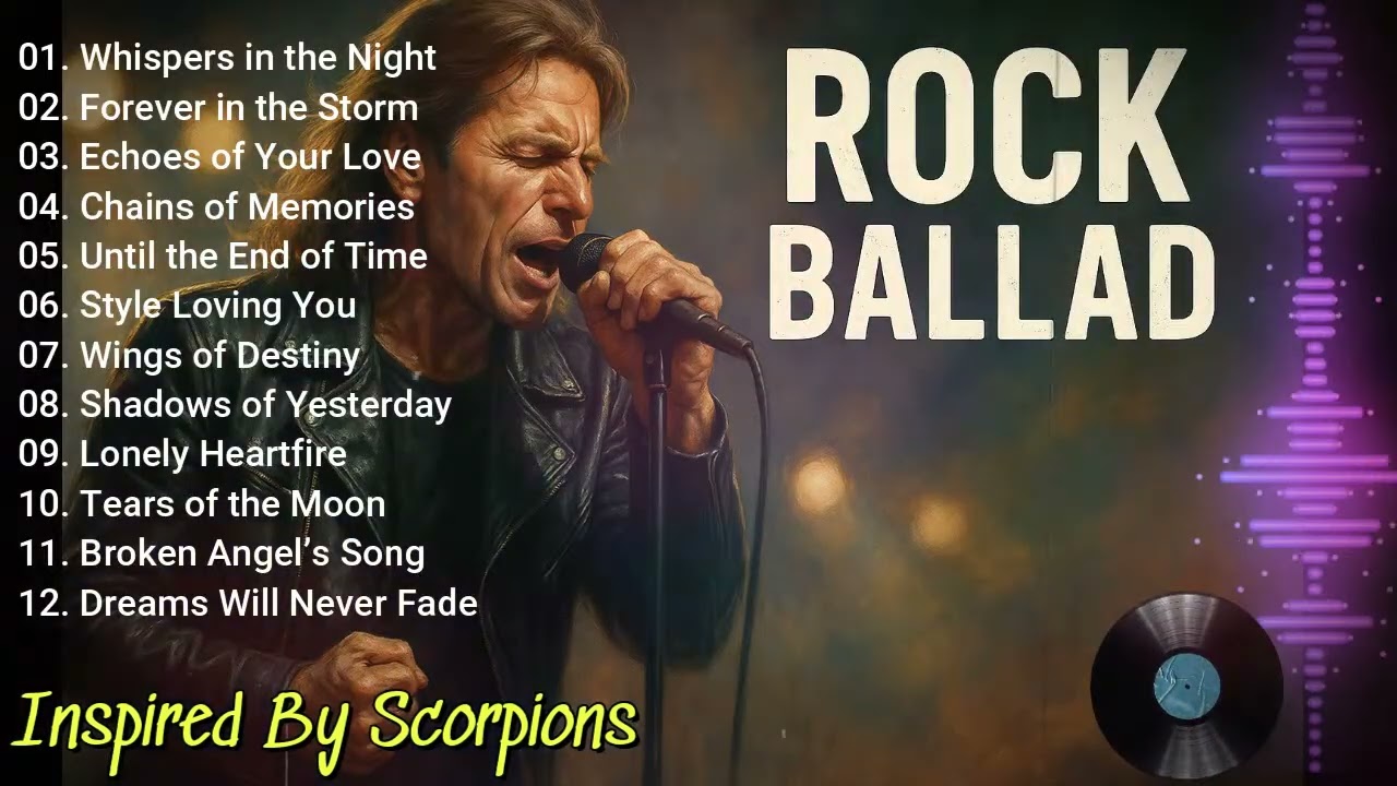 Slow Rock Ballads Love Songs 80s & 90s | Relax, Chill & Enjoy the Vibes, Scorpion