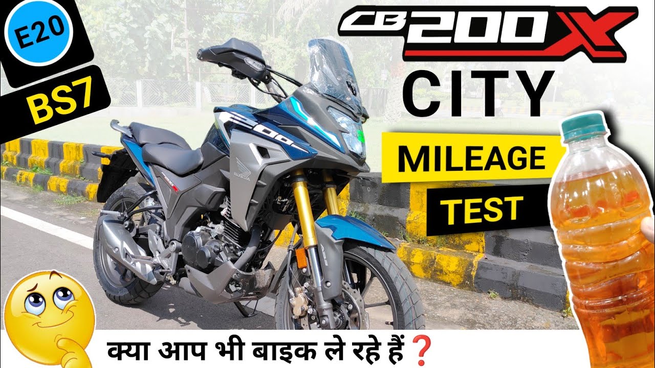 Honda CB200X Mileage Test | New Honda CB200X Mileage Test | Honda CB200X New Model Mileage Test