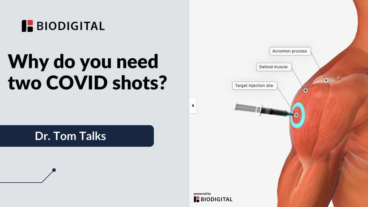 Why do you need two COVID shots? - Dr. Tom Talks