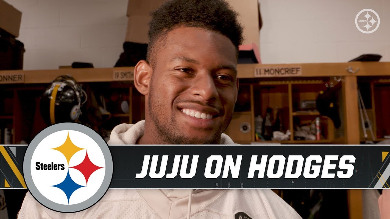 JuJu on chemistry with Devlin Hodges | Pittsburgh Steelers