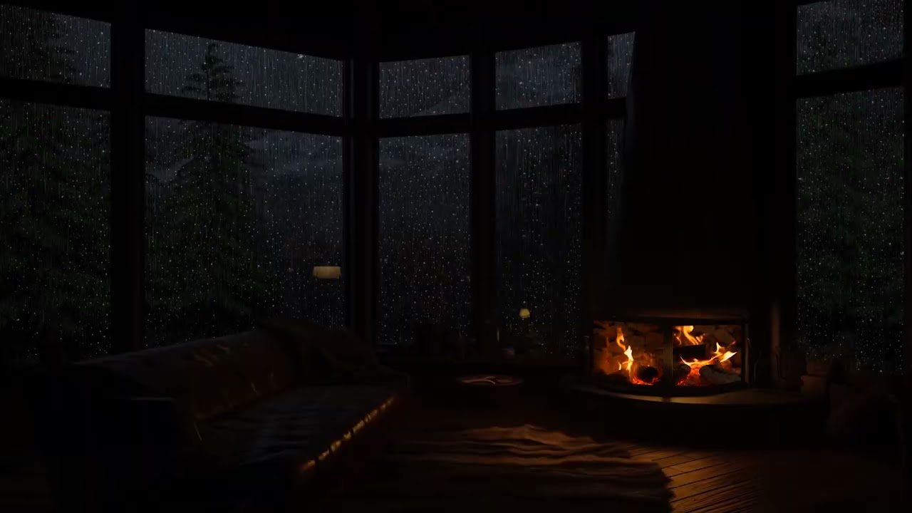 Natural Heavy Rain Sounds for Stress-Free Mind and Study Productivity