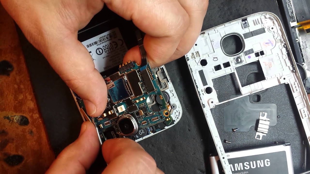 Samsung GALAXY S4 замена модуля дисплея