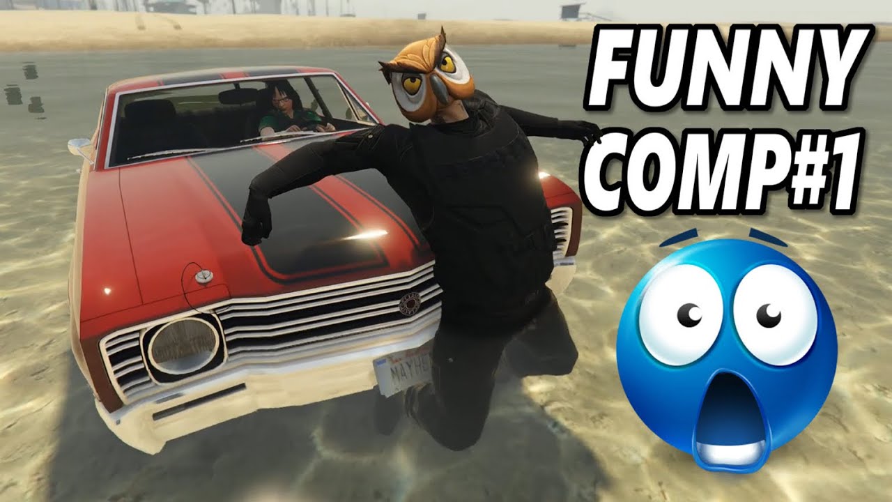 GTA V Online: Funny Moments With Friends!!