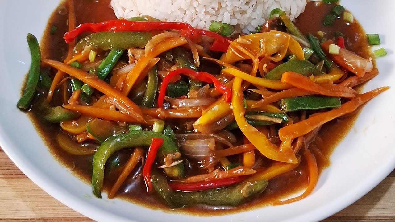 STIR-FRY VEGETABLES AND CHICKEN: Quick, Easy & Delicious! #onepotmeal