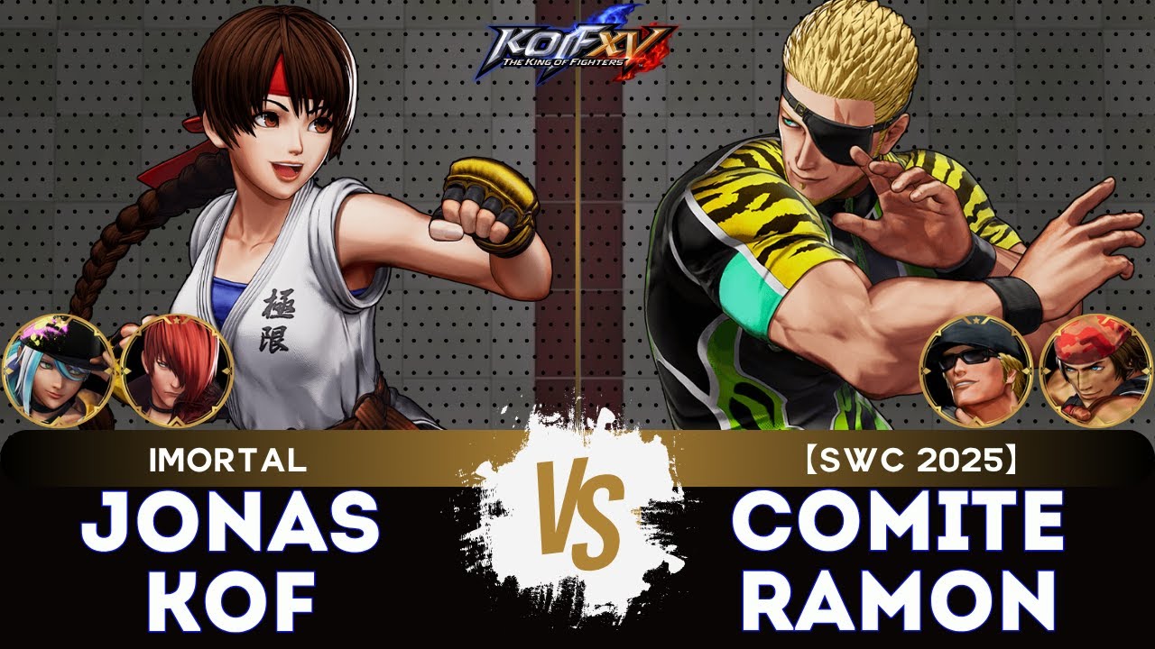 KOF XV🎞️JONAS KOF (Iori/Yuri/Isla) vs COMITÊ RAMON (Clark/Ramón/Ralf) 🎞️Replay Match - 06/25
