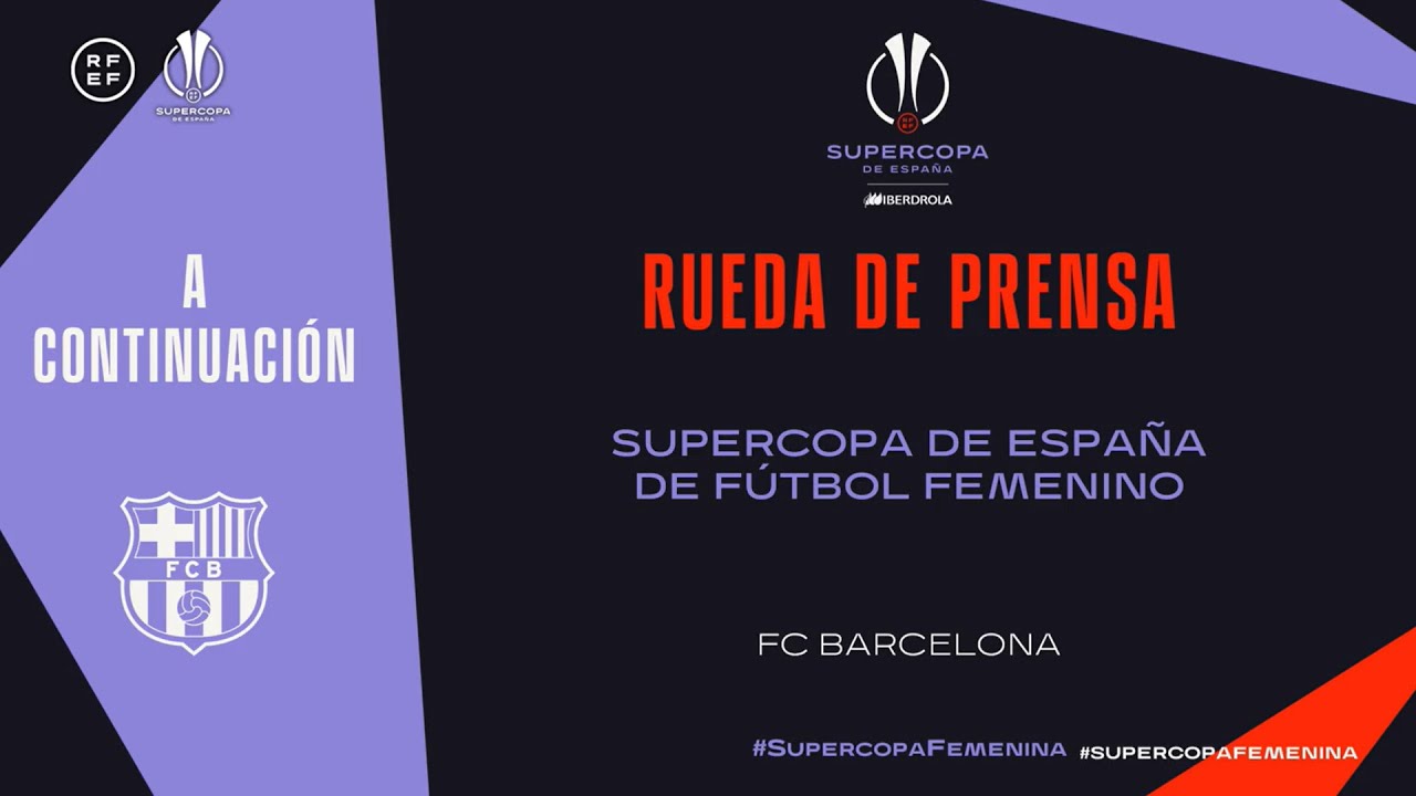 🚨DIRECTO🚨 Rueda de prensa oficial FC Barcelona. I 🔴RFEF