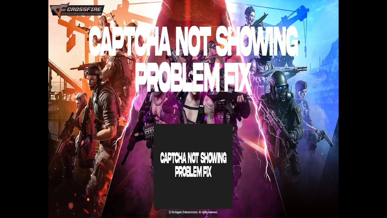 CROSSFIRE CAPTCHA NOT SHOWING FIXED!