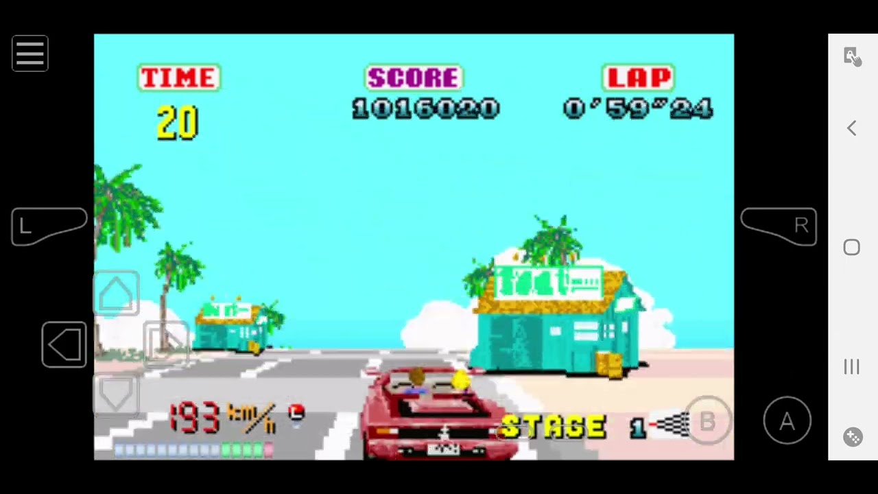 [ SEGA arcade gallery ] Outrun GBA