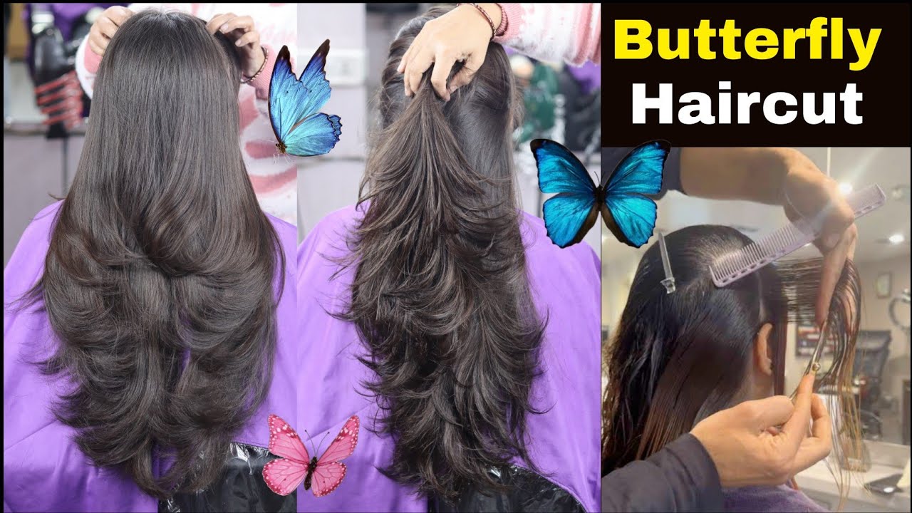 How to do a perfect BUTTERFLY haircut - SUMANSI SAHGAL 