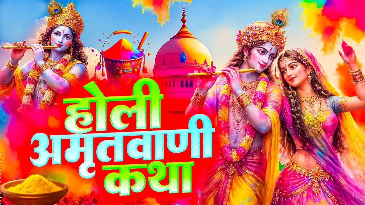 Holi Amritwani | होली की अमृतवाणी | धुलेंडी की पौराणिक और रोचक कथा | ब्रज की होली का असली इतिहास