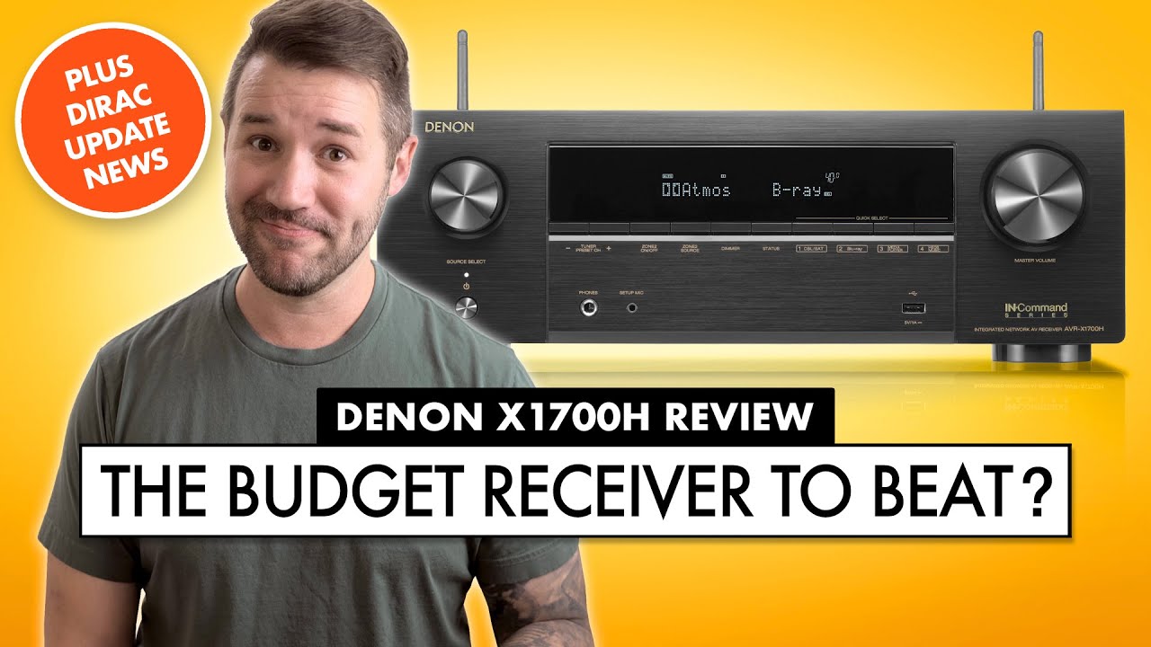 🤔 ARE cheap DENON RECEIVERS good❓Denon X1700H Receiver Review