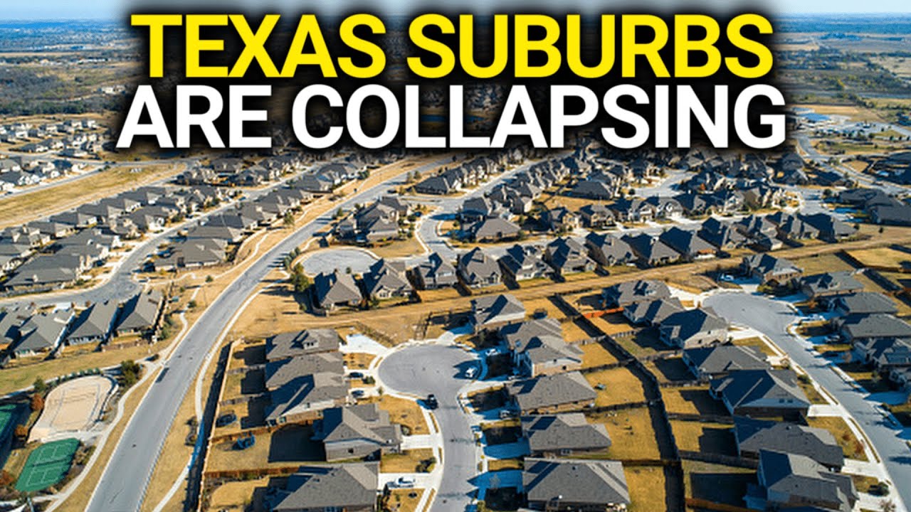 Top 10 Texas Suburbs Facing a Housing Collapse in 2025