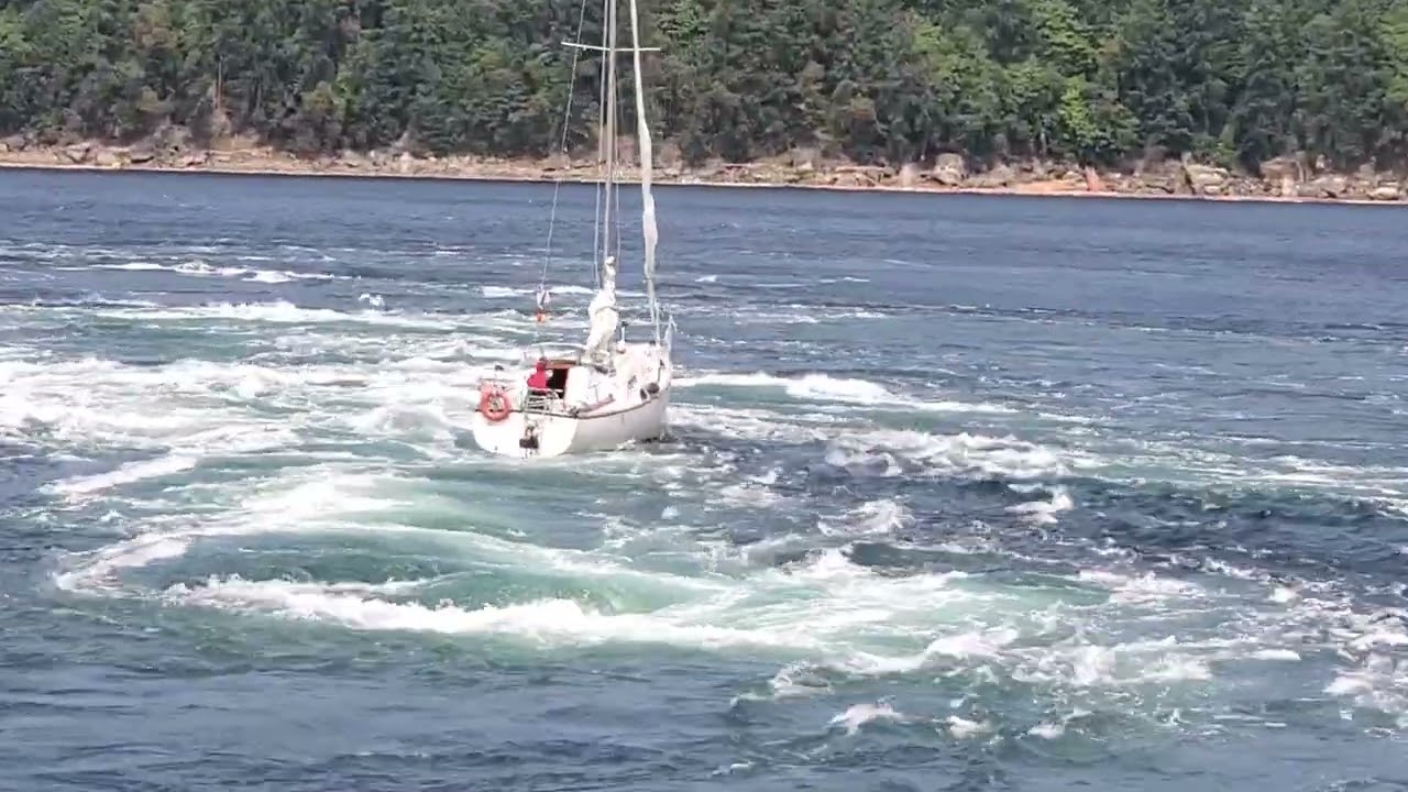 Dodd's Narrows Vol 1.2 - Backwards in 8.5kts!