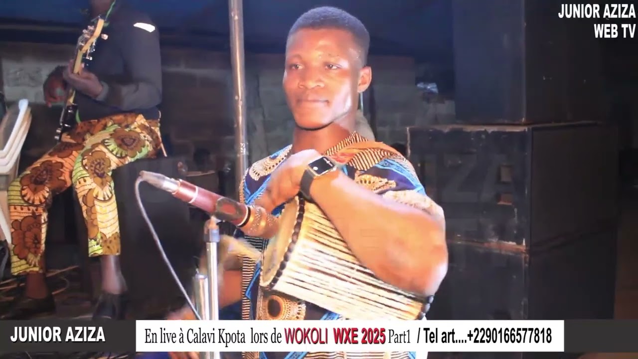 L’artiste Junior Aziza sur la fête de Wokoli à calavi