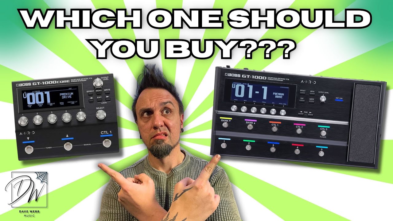 Which One Should You Buy? GT-1000 vs GT-1000 CORE
