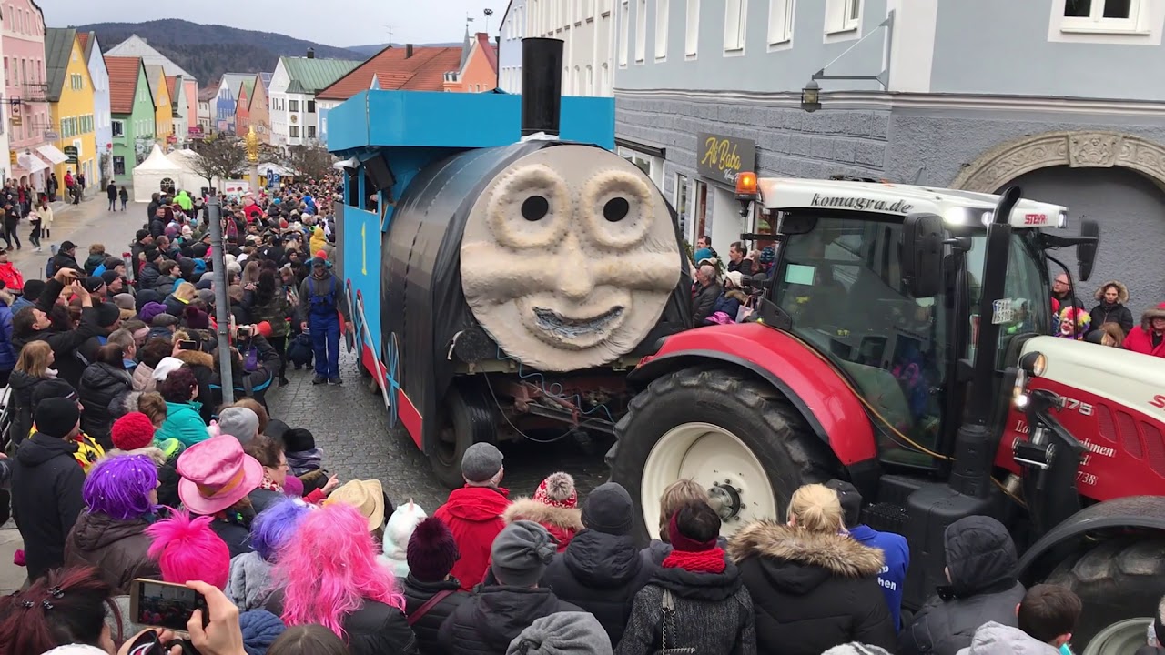 Faschingszug in Waldkirchen (Landkreis Freyung-Grafenau)