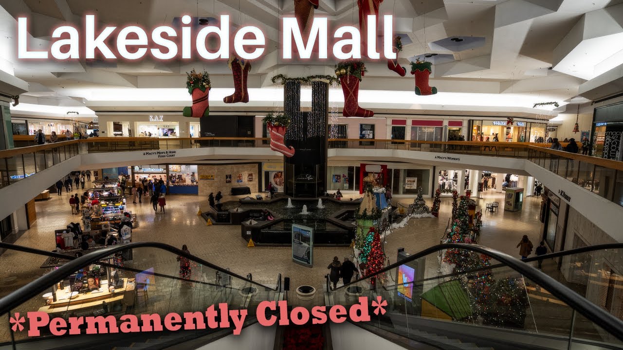 *НАВСЕГДА ЗАКРЫТО* Торговый центр Lakeside Mall — Стерлинг-Хайтс, Мичиган | История и экскурсия п...