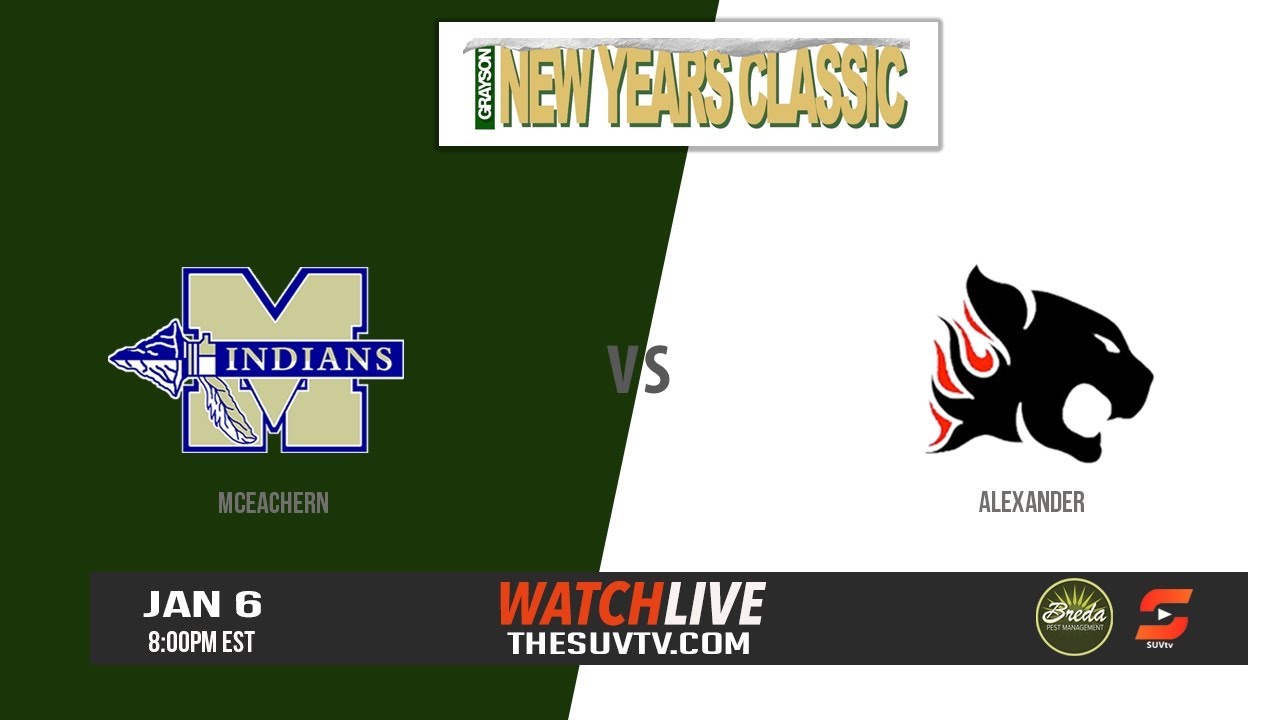 McEachern vs. Alexander | Grayson New Year's Classic (Ace Bailey, Braedan Lue, Jaye Nash, and more
