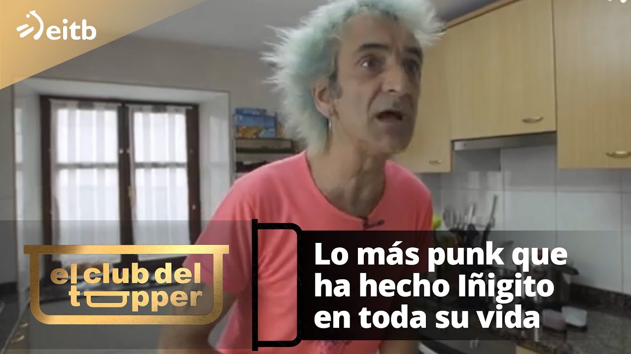 Iñigito Txapelpunk nos confiesa que lo más punk que ha hecho en su vida ha sido ¡ser monaguillo!