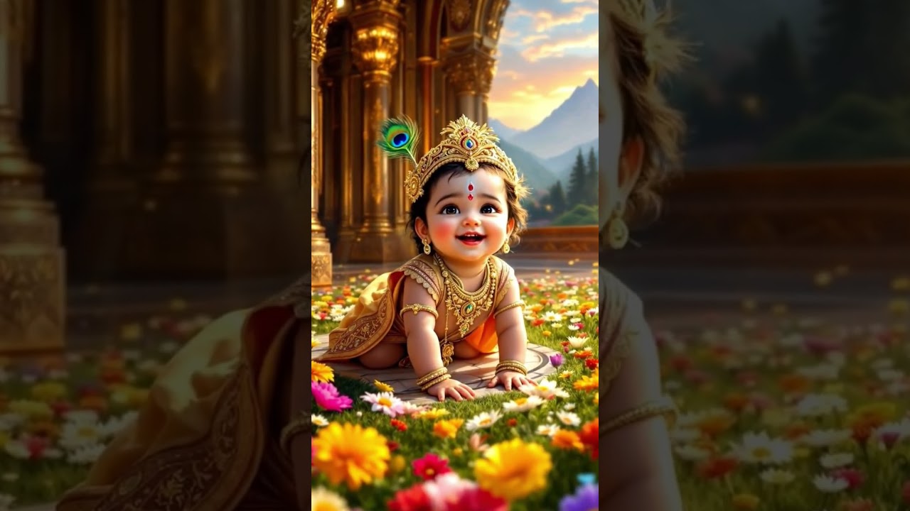 Radhe Radhe 🙏 bal gopal ji 🌺🌼&hearts;️🤗 #balgopal #shortvideo #shorts #gopal #youtubeshorts #youtuber