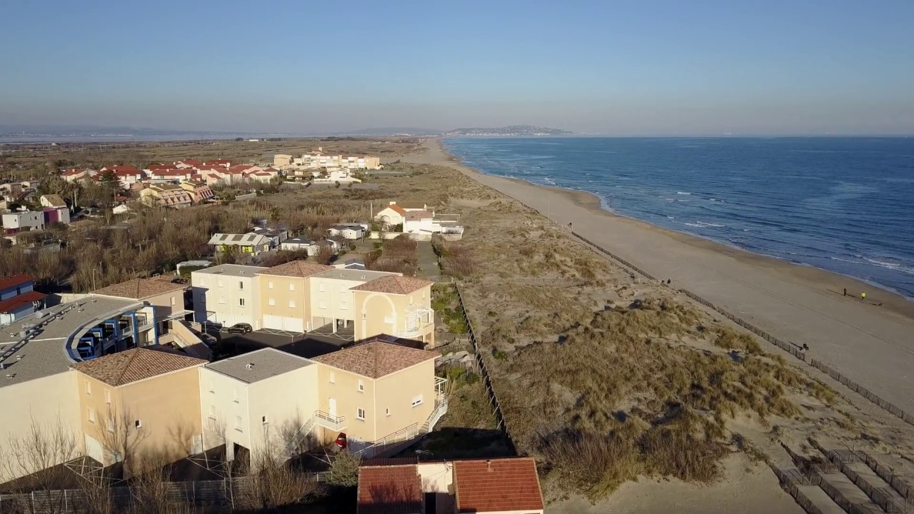 Survol Marseillan-plage Mavic Pro DJI