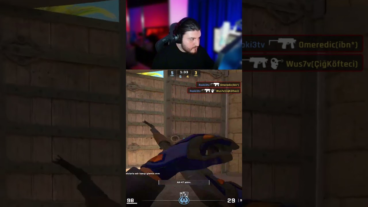 D&uuml;ş&uuml;k eloda flashların &ouml;nemi | #cs2 #twitch #rooki3tv #csgo