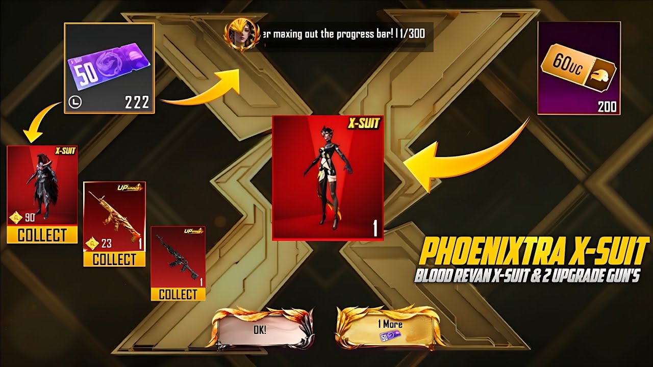 Get Guaranteed Phoenixtra X-Suit & 2 Upgrade Guns | Blood Raven X-Suit Crate Opening & Best Trick