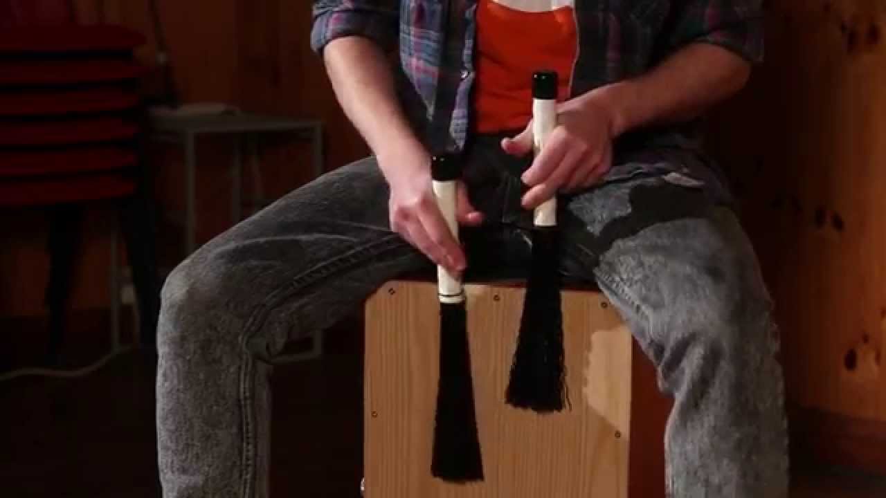 iDrum February 2015 – Meinl Cajón Brushes review