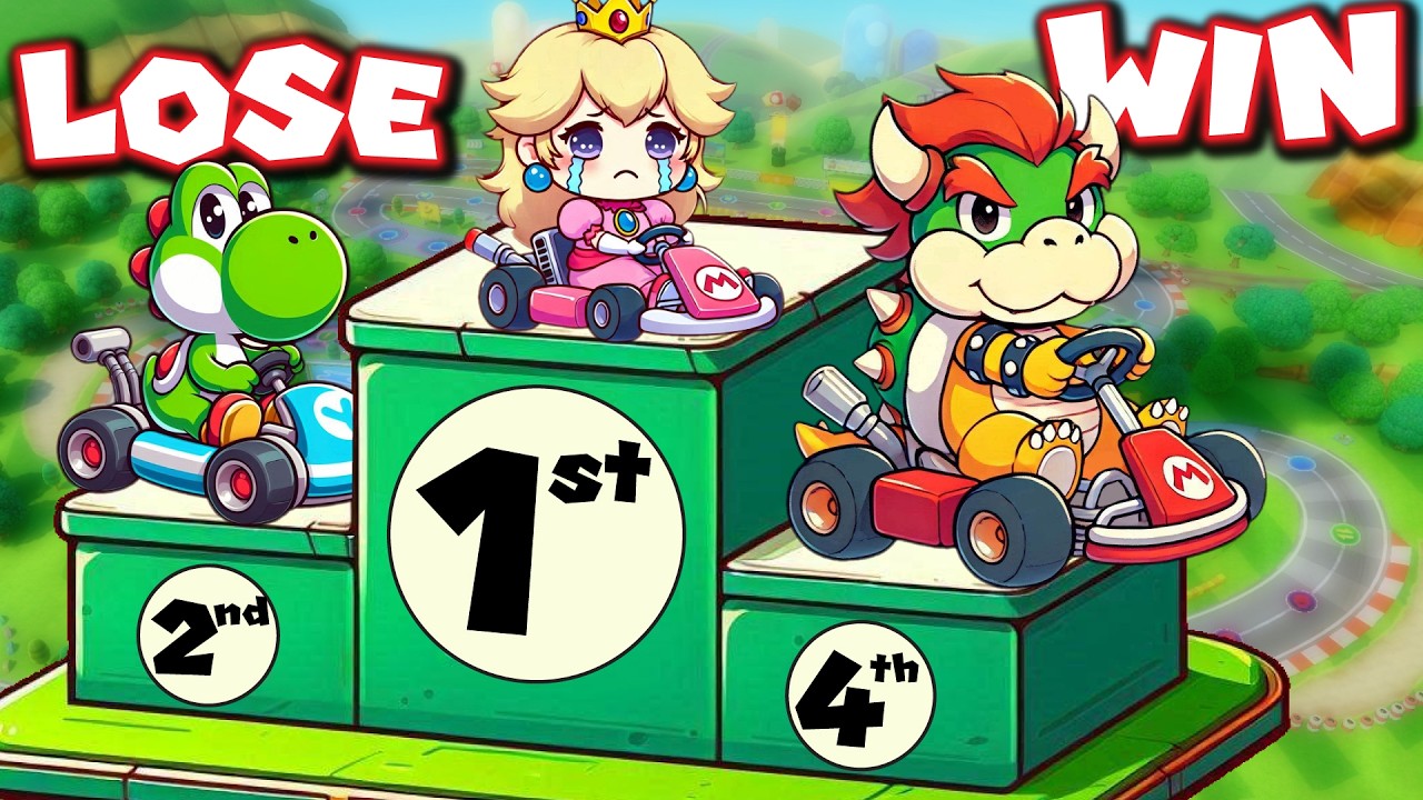 WE LOSE ON PURPOSE - 4th Place Wins in Mario Party Jamboree Challenge!!