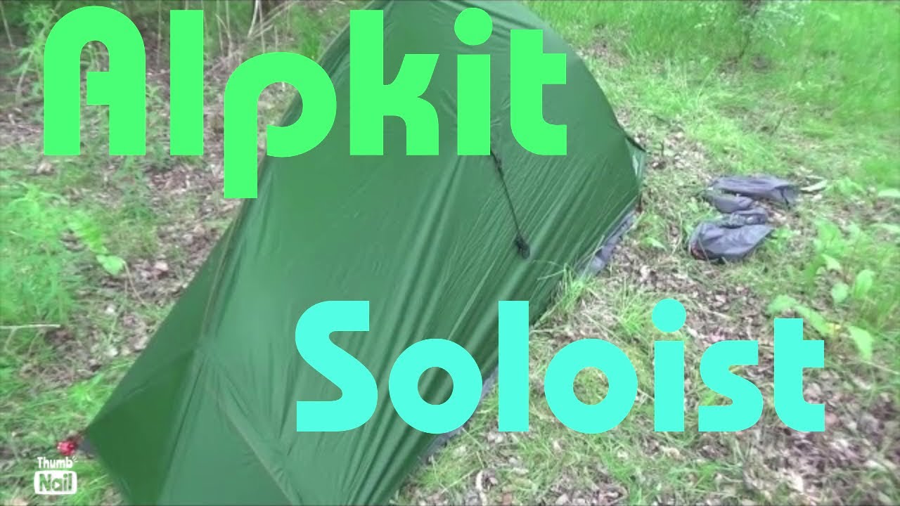 alpkit solist bicycle camping tent