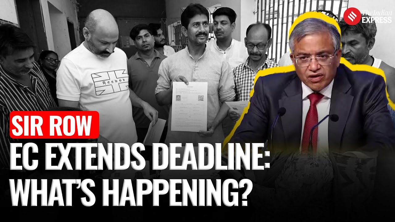 EC Extends SIR Deadline: Why Did Election Commission Change Dates?