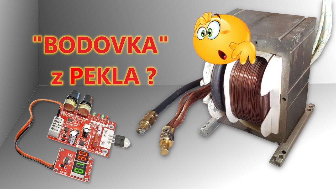 Pokus o bodovačku z jednofázového MIG/MAG trafa