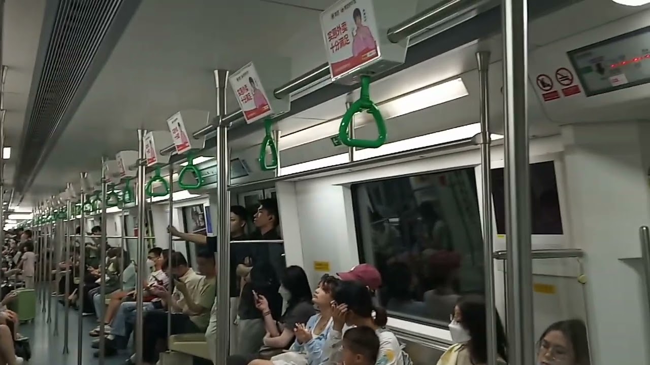 Shenzhen Metro - A trip on Line 1 CNR Changchun EMU