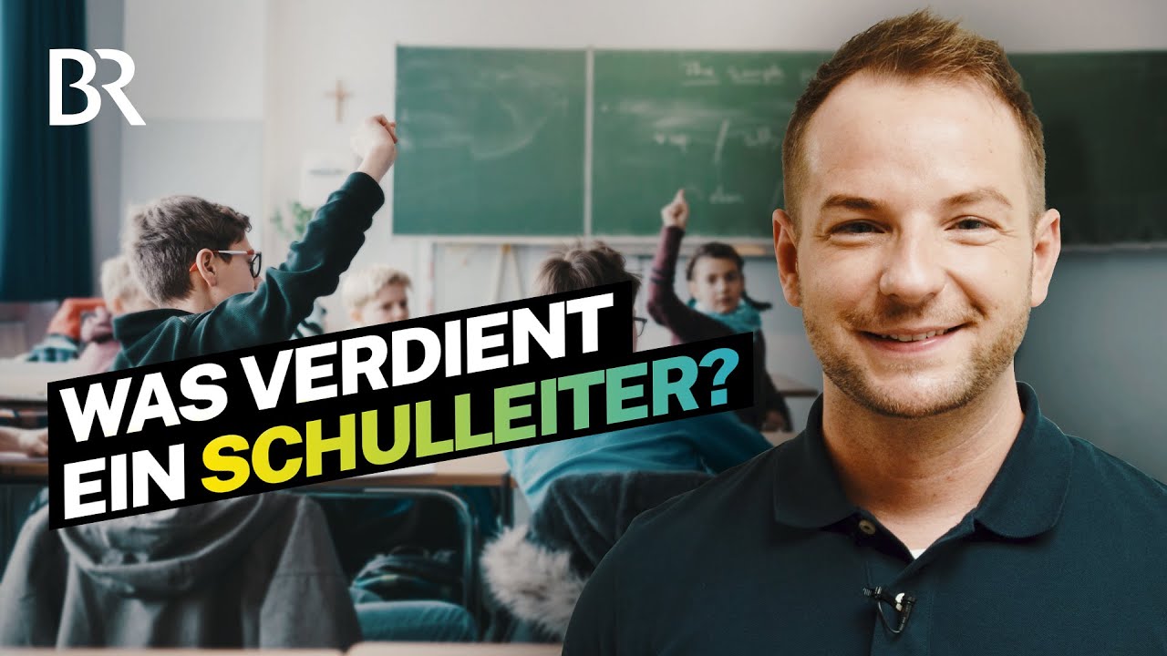 Rektor an der Gemeinschaftsschule: Das Gehalt als Schulleiter  | Lohnt sich das? | BR