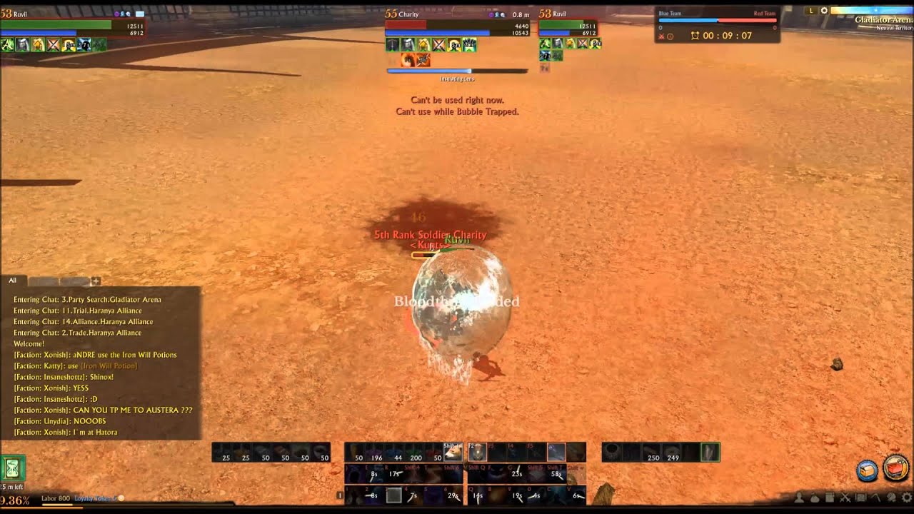 Archeage PTS 1v1 Arena Feburary 2015