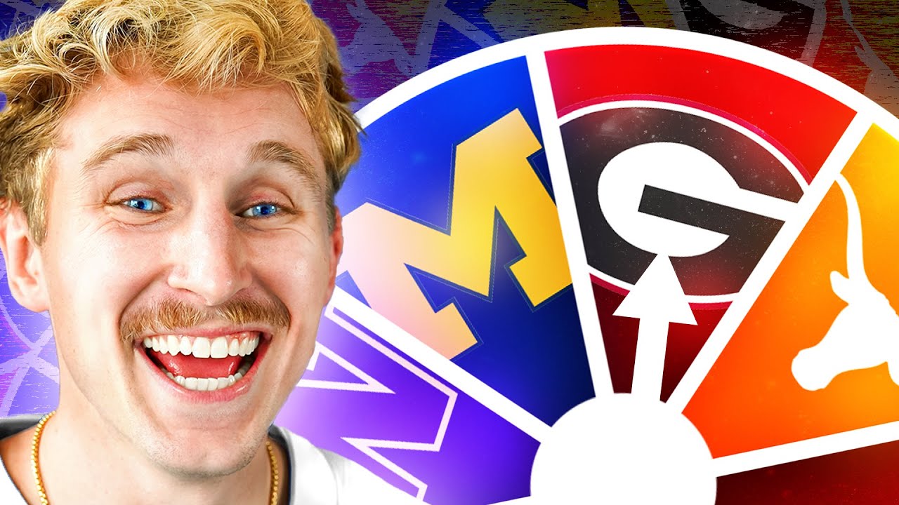 The Wheel of Colleges Builds My Team!