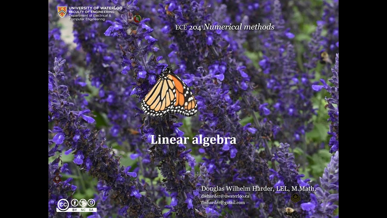 3.3 Linear algebra