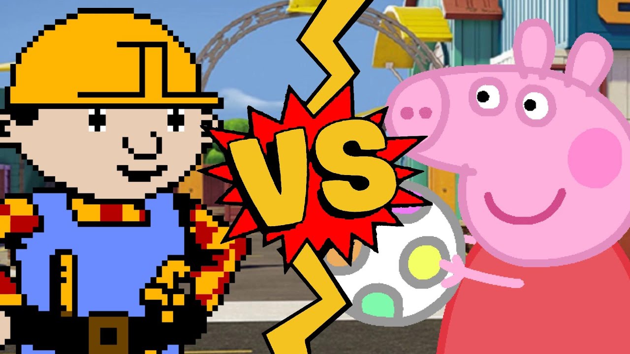 M.U.G.E.N Battles | Bob the Builder vs Peppa Pig