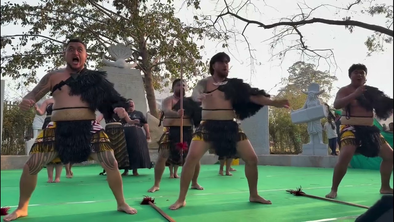 Newzealand Maori Tribes Dance in Medaram Jathara 2026