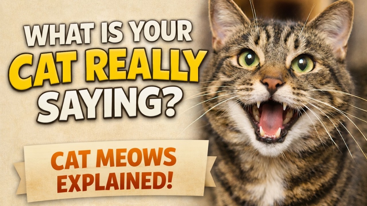 What Your Cat Is Saying When They Meow