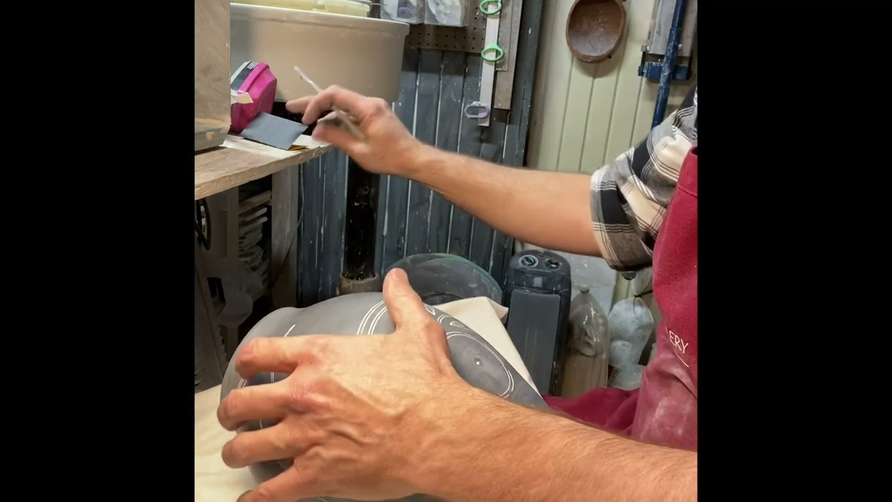 Surface Decoration - Sgraffito with terra sigillata