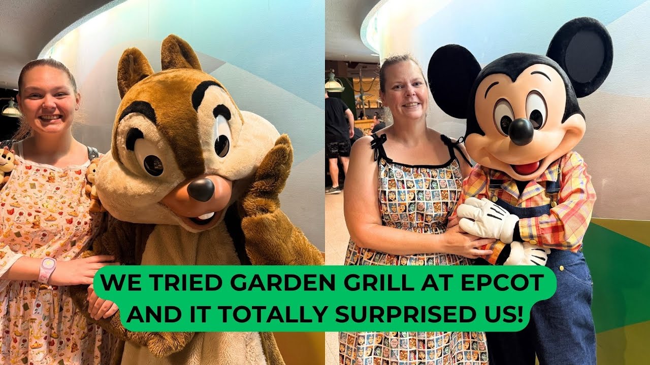 Garden Grill Review | The Hidden Character Gem of EPCOT!