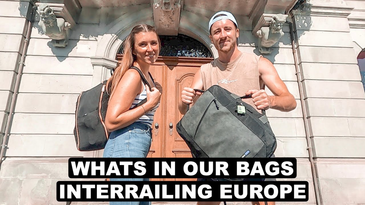 How To Pack Only A Carry On *Eurail/Interrail* (Full Time Travel)