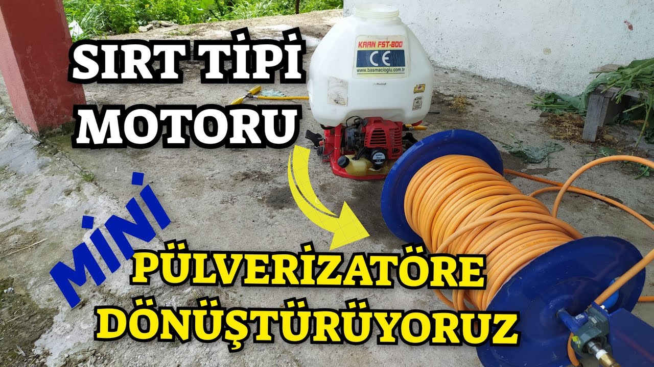 Sırt Tipi İLAÇLAMA MAKİNASI Mini Bir Pülverizatör Olarak Kullanılır mı ?