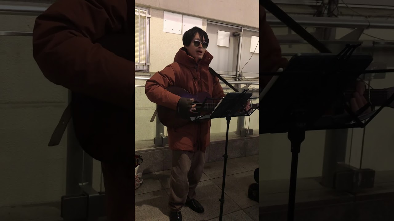 「夢１号/NICO Touches the Walls」光村龍哉　弾き語り 路上ライブ