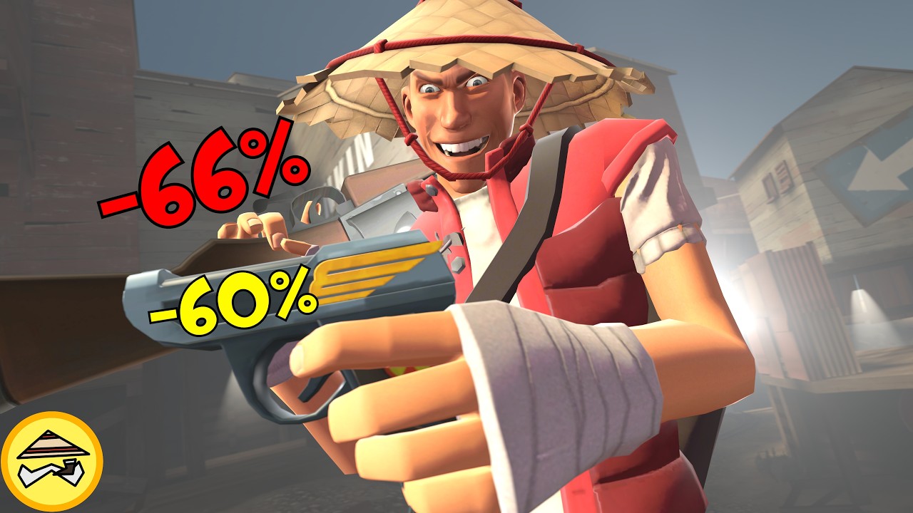 [TF2] Комплект снаряжения для разведчика с коротким магазином просто БЕЗУМНЫЙ!